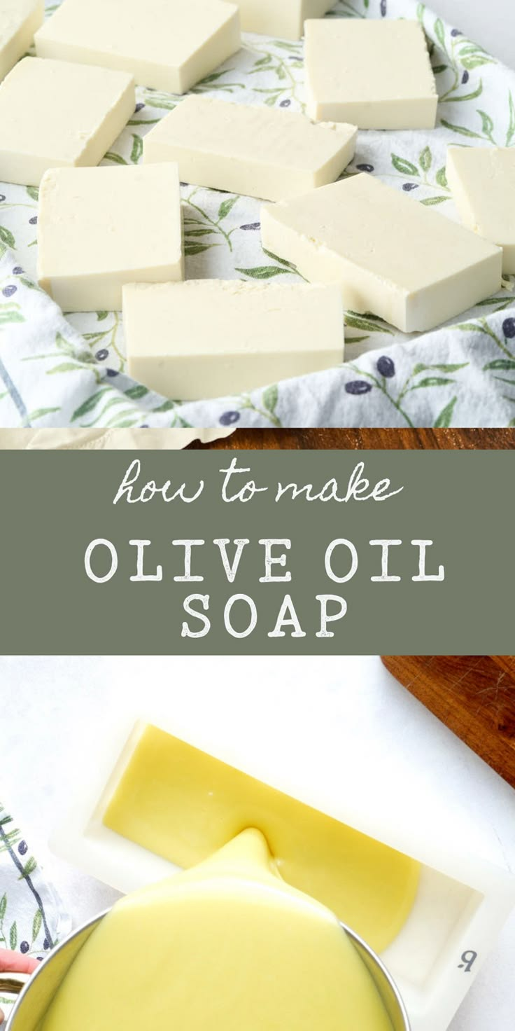 How to Make Soap from Olive Oil Soap Base