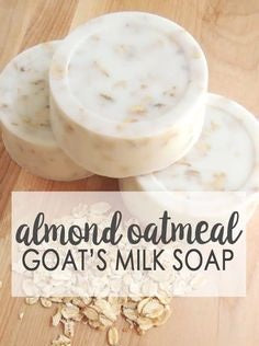 How to Make Almond Oatmeal Soap with Goat Milk