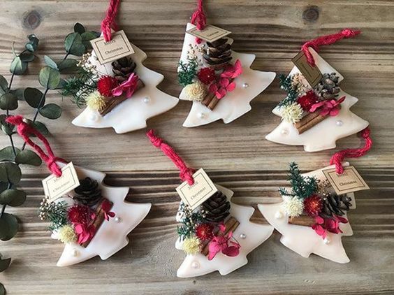 Christmas scented sachets are a great gift for the holidays!