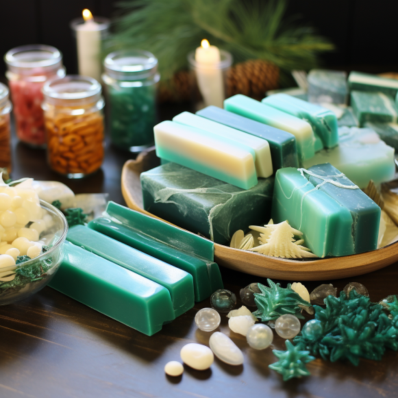 Design options for Christmas soap