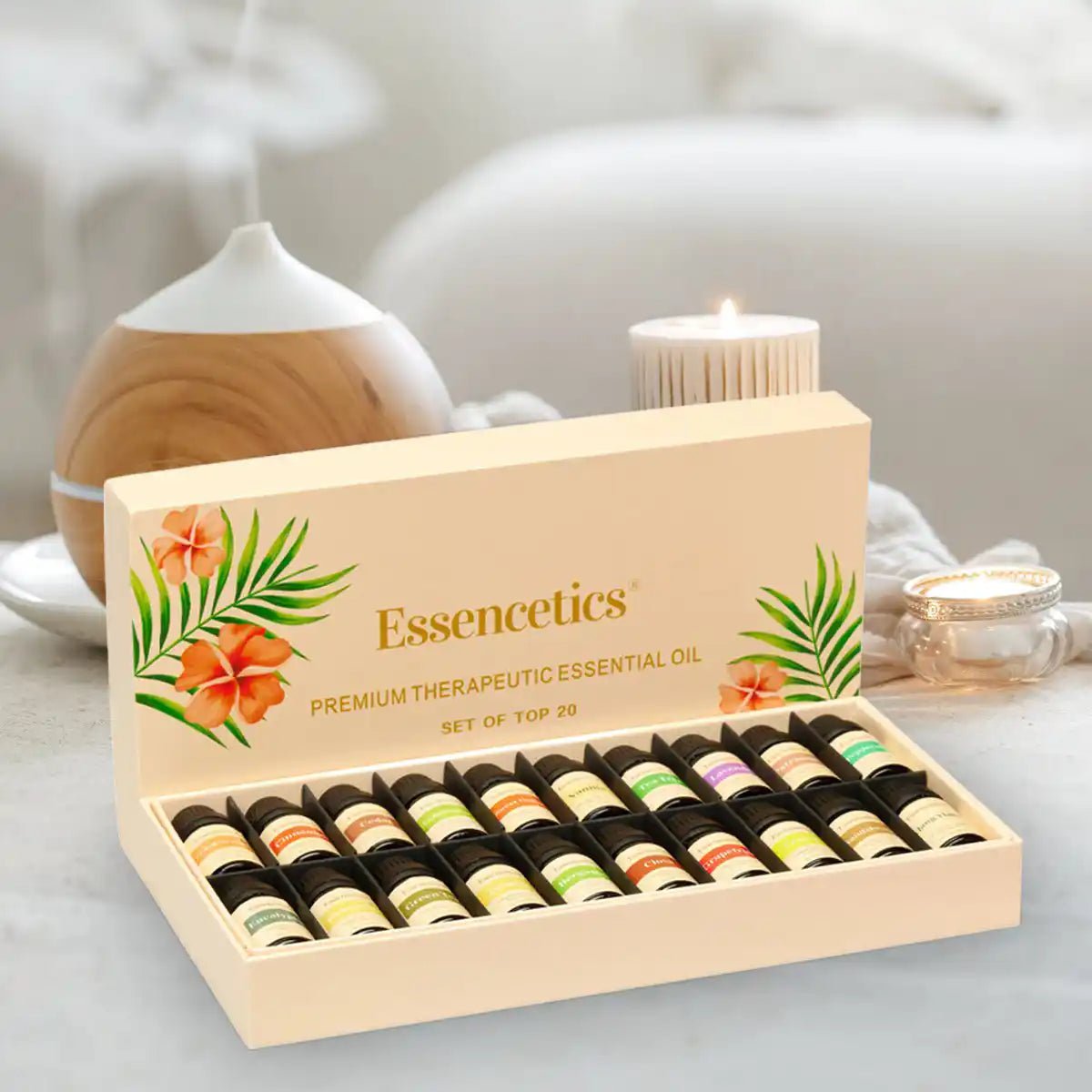 Essential Oil Gift Set 20x10ml Essential Oils Bottles Essencetics