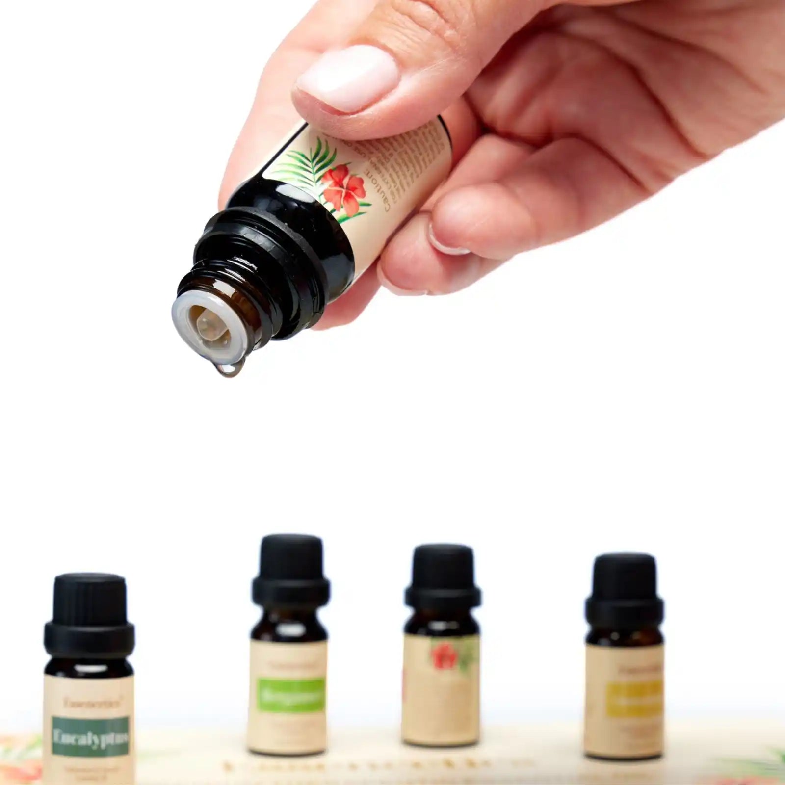 Essential Oils Set, 20x10ml Aromatherapy Essential Oil Kit for Diffuser,  Humidifier, Massage, Skin & Hair Care - Lavender, Eucalyptus, Tea Tree,  Sweet